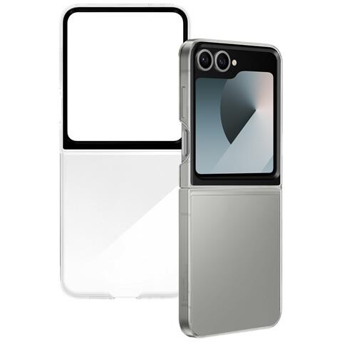 Cover Originale Case Smapp In Silicone Per Samsung Galaxy Z Flip6, Trasparente - Foto 2
