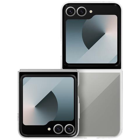 Cover Originale Case Smapp In Silicone Per Samsung Galaxy Z Flip6, Trasparente - Foto 1