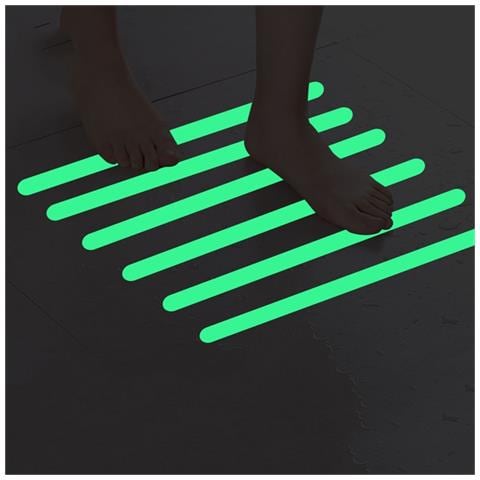 Adesivi Doccia Antiscivolo Luminosi 24 Pezzi White - Foto 4