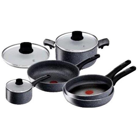 Batteria pentole Lagostina 10269600008 GREEN Grigio scuro - Foto 1