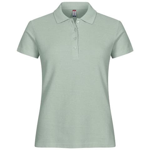 Basic Polo Ladies Verde Salvia Xxl - Foto 1