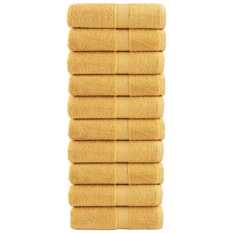 Salviette Premium Solund 10 Pz Oro 30x30 Cm 600gsm - Foto 1