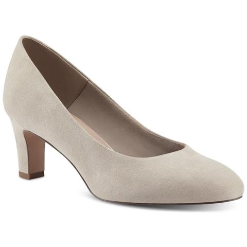 Ivory Elegant Closed Formal Scarpe Eleganti Tessile Scarpe Donna Beige Eu 38, 1-22418-20 418 - Foto 2