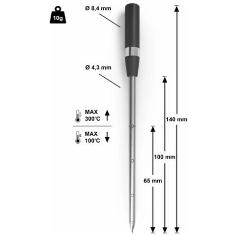 Sonda Per Carne Senza Fili - Hez32wa00 - Foto 2