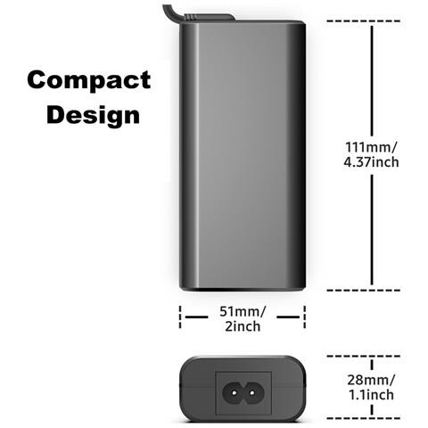 VT148-BTI adattatore e invertitore Interno 65 W Nero - Foto 2