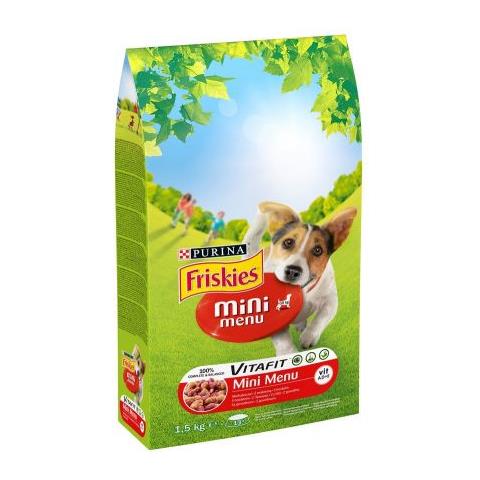 Friskies Mini Menu 1,5 kg Adulto Manzo - Foto 1