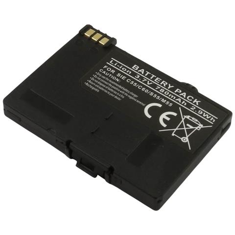 Batteria Eba-510 Siemens C55 C60 S55 M55 Li-ion 3.7v 780mah 2.9wh - Foto 1