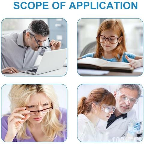 Mascherina Per Occhi 3d Con Fibbia Regolabile Per L'occhio Sinistro - Grigio - Foto 7