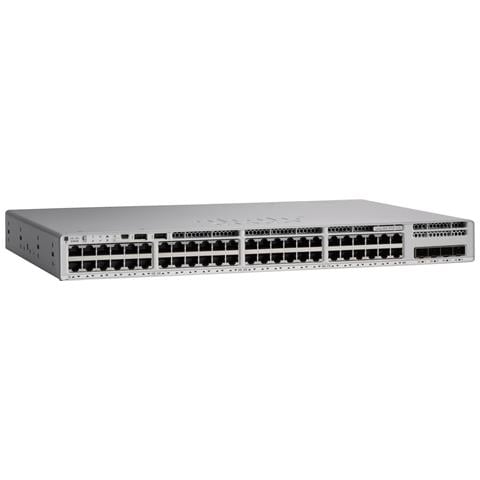 C9200L-48PXG-4X-A switch di rete Gestito L2/L3 Gigabit Ethernet (10/100/1000) Supporto Power over Ethernet (PoE) Grigio - Foto 1