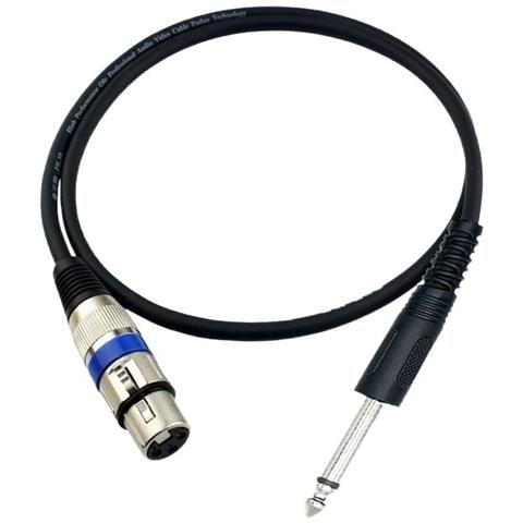 Cavo Audio Da 6,5 Mm A Xlr - Connessione Microfono, Mixer E Altoparlante 1 M - Foto 1