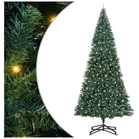 Albero di Natale artificiale pre-illuminato Verde 500 cm PVC - Foto 1