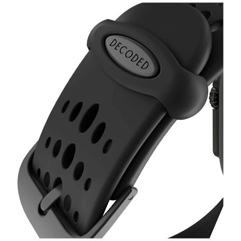 Bracciale In Silicone Ares O Per Apple Watch Da 44 A 49 Mm, Nero - Foto 5