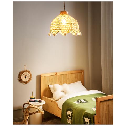 Lampadario Manyame Rattan Naturale - Foto 1