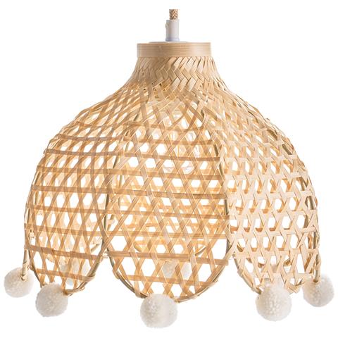 Lampadario Manyame Rattan Naturale - Foto 2