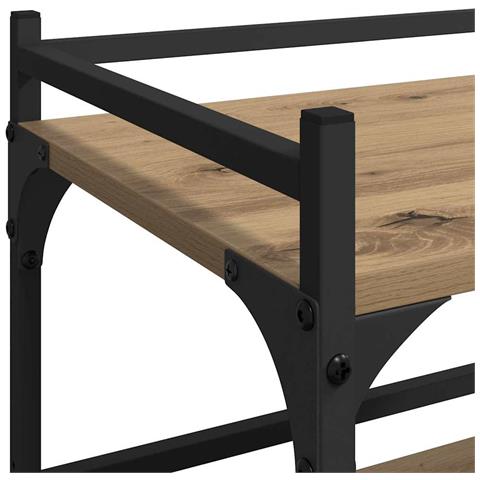 Carrello da Cucina Rovere artigianale 50 x 35 x 75.5 cm - Foto 9