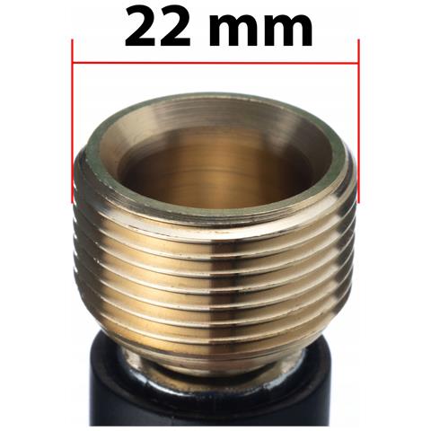 Adattatore M22-lavor Click - Riduzione Filettatura M22x1,5 Per Tubo Lavor | 160 Bar | Compatibile Con Idropulitrici Lavor - Foto 5