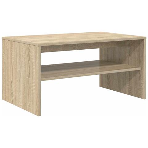 Tavolino da salotto Rovere Sonoma 80 x 50 x 40 cm - Foto 1