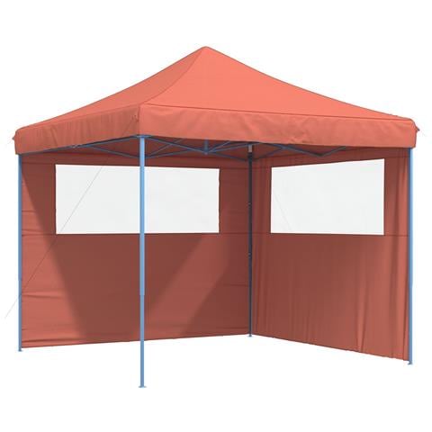 Tenda Party Terracotta 292 x 292 x 315 cm Tessuto Oxford - Foto 1