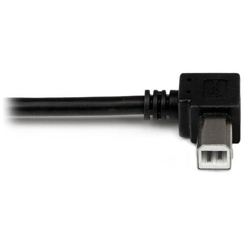 Cavo USB 2.0 A a B con angolare sinistro 2 m - M / M - Foto 5