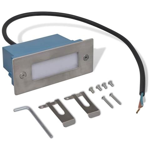 Set 2 Luci Da Incasso A Led Per Le Scale 44 X 111 56 Mm - Foto 5
