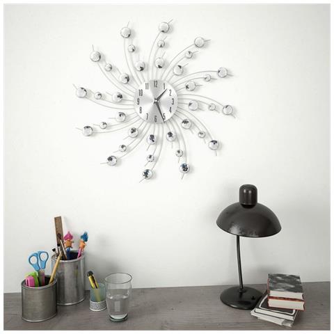 Orologio Da Parete Con Movimento Al Quarzo Design Moderno 50 Cm - Foto 2