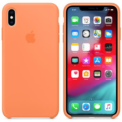 Cover MVF72ZM / A in Silicone per iPhone XS Max - Colore Arancione - Foto 2