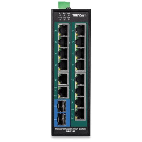 16-port Industrial Gigabit Poe - Foto 2