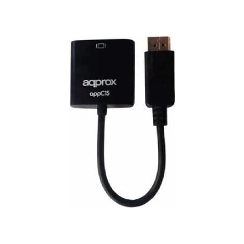 appC15, DisplayPort, VGA, Maschio / femmina, Nero, ABS sintetico, 1920 x 1200 Pixel - Foto 3