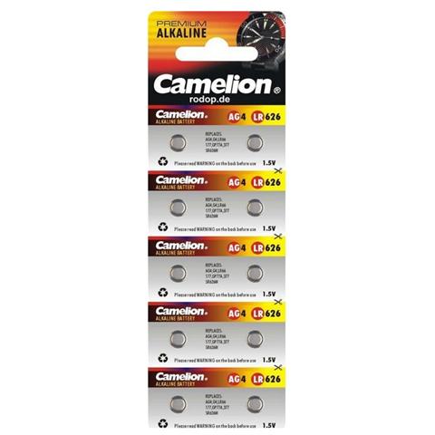 Batterie alcaline AG4 (10 pezzi) - Foto 1