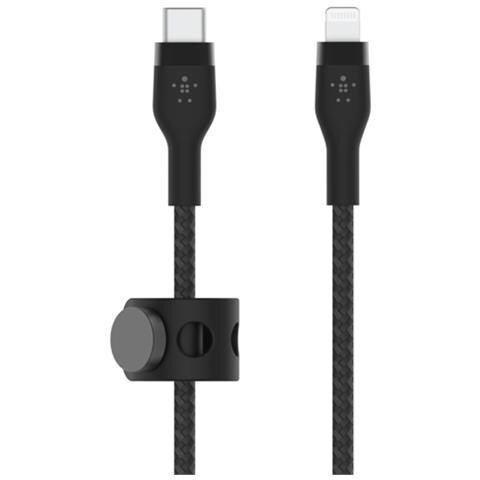 Flex Lightning / USB-C 15W 2m mfi. cert. nero CAA011bt2MBK - Foto 1