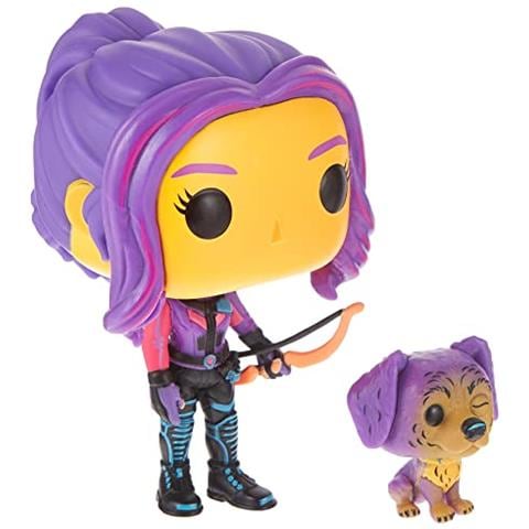 Tv: Hawkeye - Kate Bishop & Lucky (blacklight) (target Exclusive) - Foto 1