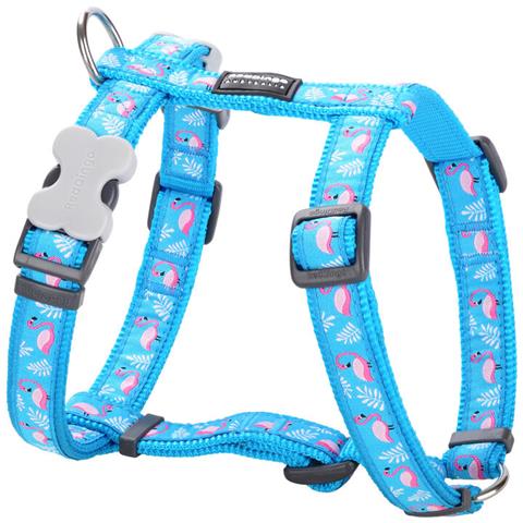 Imbracatura Per Cani Flamingo 25-39 Cm Turchese - Foto 1