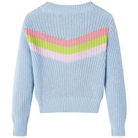 Maglione Per Bambini Lavorato A Maglia Blu 128 - Foto 2