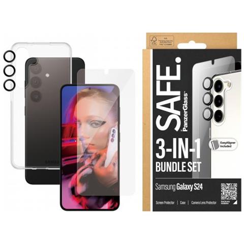 Bsafe95672 Protezione Per Lo Schermo E Il Retro Dei Telefoni Cellulari Pellicola Proteggischermo Trasparente Samsung 1 Pz - Foto 2