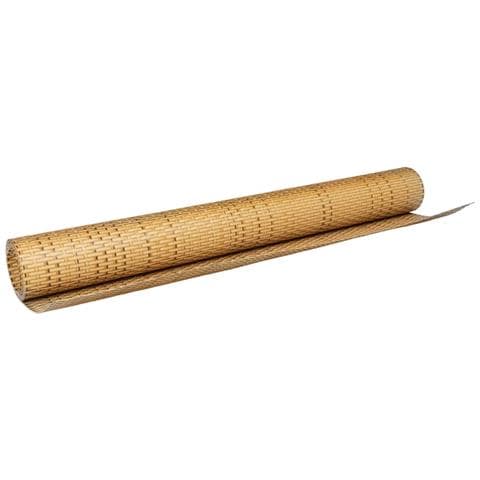 Paravento Da Balcone Marrone Chiaro 400x80 Cm In Polyrattan - Foto 2