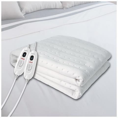 Coprimaterasso Riscaldato Flexy Heat CIN Comfort Singolo 150x130 cm con 3 Livelli di Temperatura Potenza 2x 60 W Colore Bianco - Foto 2