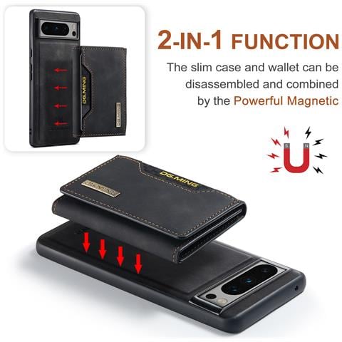 Custodia A Portafoglio Magnetica M2 Per Google Google Pixel 8 - Foto 2