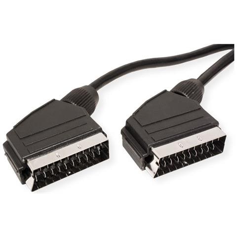 11.09.4602 Cavo SCART 2 m SCART (21-pin) Nero - Foto 2