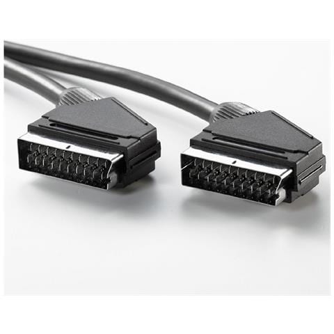 11.09.4602 Cavo SCART 2 m SCART (21-pin) Nero - Foto 1