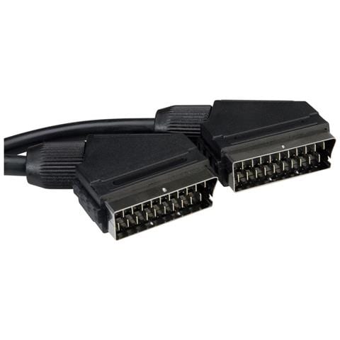 11.09.4602 Cavo SCART 2 m SCART (21-pin) Nero - Foto 3