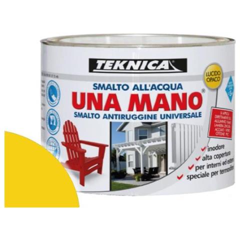 Unamano Smalto All'acqua 125ml Giallo Lucido - Foto 1