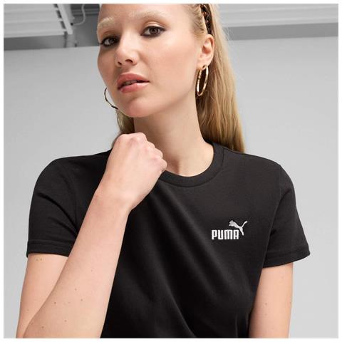 Ess Small No. 1 Logo Tee 68237201, Donne, Nero, Xxl - Foto 6