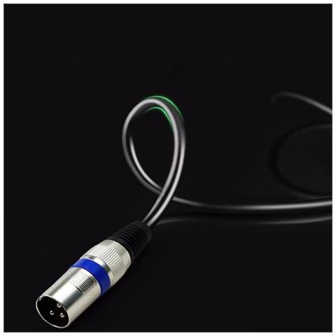 Cavo Audio Da 6,5 Mm A Xlr - Connessione Microfono, Mixer E Altoparlante 0,15 M - Foto 6