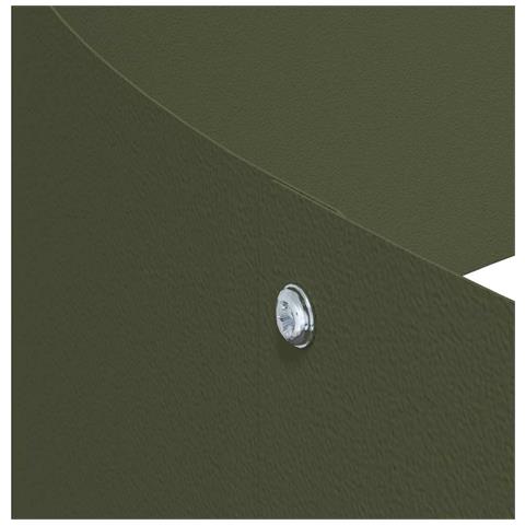 Vaso da giardino Oliver verde 120 x 120 x 20 cm Acciaio - Foto 9