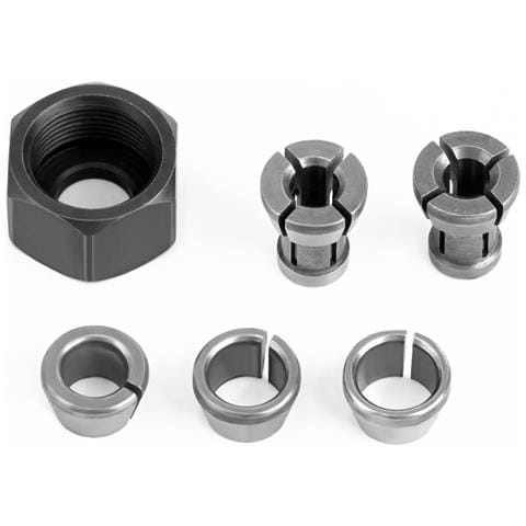 Set Di Pinze In Acciaio Rapido 6 Pezzi 6/6.35/8/9.5/10mm - Accessori Per Macchine Per Incisione E Rifilatura - Foto 1