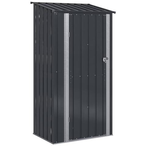 Casette da giardino Antracite 103 x 74 x 200 cm Metallo - Foto 1