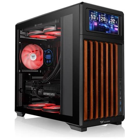 TR300 WS Midi Tower Nero, Legno - Foto 1