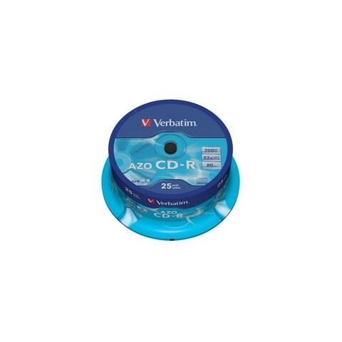 CD-R Super AZO 48x 700MB Spindle 25pz - Crystal - Foto 1