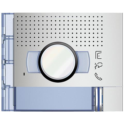 Frontale A / v Standard 1 Pulsante Su Colonna Singola Finitura Allmetal - Foto 1