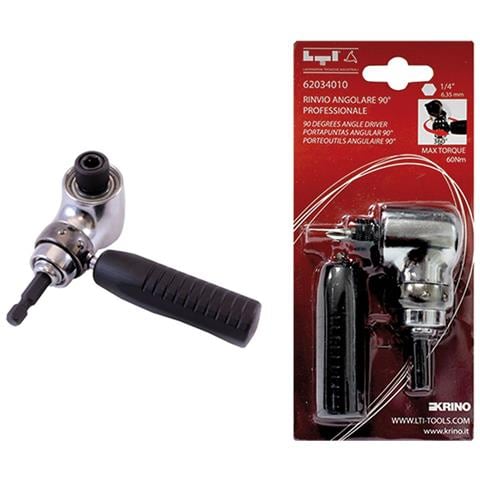 Adattatore Per Avvitatore Per Utensili Portainserti Ad Angolo 90° A Squadra - Foto 5